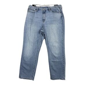 J.Crew Slim Boyfriend Jeans Womens Size 32 Light Wash Denim Relaxed Fit‎